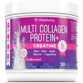 Vitauthority Collagen Creatine Powder 391g front view