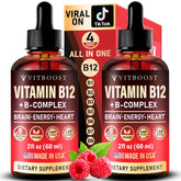 VITBOOST B Complex Liquid Vitamin front view with dropper