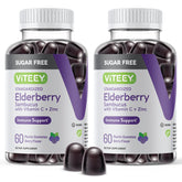 Viteey Elderberry Gummies 120 count front view