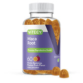 Viteey Maca Root Gummies 60 Count front view packaging