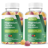 Viteey Magnesium Gummies 120 Count front view packaging