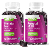 Viteey Prenatal Vitamins Gummies 120 count front view