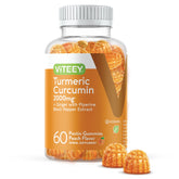 Viteey Turmeric Gummies bottle front view