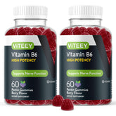 Viteey Vitamin B6 Gummies 120 count front view