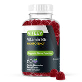 Viteey Vitamin B6 Gummies 60 count packaging front view