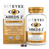 Viteyes AREDS 2 Softgels bottle front view with 180 capsules