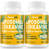 Vivaravida L-Theanine Softgels front view with packaging