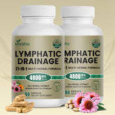 VivoNu Lymphatic Support Supplement 90 capsules front view