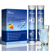 VivoNu Magnesium Hydrogen Water Tablets Orange flavour front view