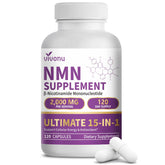 VivoNu NMN Supplement 1000mg Liposomal front view