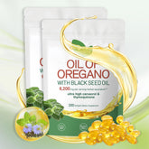 VivoNu Oregano Oil Capsules 300 softgels front view