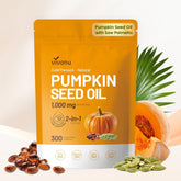 VivoNu Pumpkin Seed Oil Softgels 3000mg front view