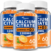 Wanish Calcium Citrate Gummies 120 Count front view