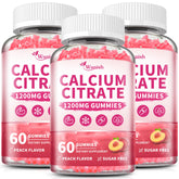 Wanish Calcium Citrate Gummies 1200mg front view of packaging