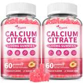 Wanish Calcium Citrate Gummies 1200mg front view packaging