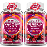 Wanish Magnesium Gummies front view with packaging