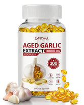 WBSQL Aged Garlic Extract Softgels 300 count front view