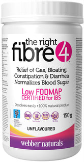 Webber Naturals Fibre 4 230g front view packaging
