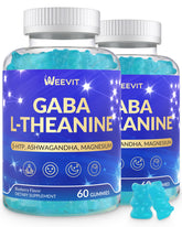WEEVIT L-Theanine Gummies front view with packaging