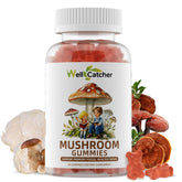 Wellcatcher Advanced Mushroom Complex Gummies front view