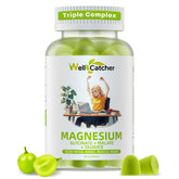 Wellcatcher Magnesium Gummies 400mg Glycinate front view