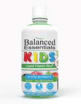 Wellgenix Balanced Essentials Kids Liquid Multivitamin 16 fl oz front view