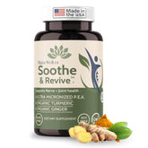 Wellkasa Soothe & Revive Herbal Supplement front view of packaging