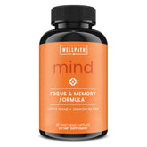 WellPath MIND Natural Brain Support Supplement 60 Capsules front view
