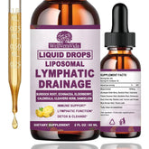 WellVeraVida Lymphatic Support Liquid Drops bottle front view