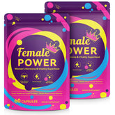 WELOSUER Beef Organ Supplement for Women 60 capsules front view