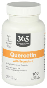 Whole Foods Market Bromelain Capsules 100 count front view