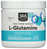 Whole Foods Market L-Glutamine Powder 8 oz front view