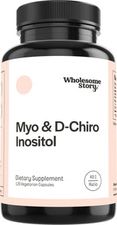Wholesome Story Myo & D-Chiro Inositol Supplement front view