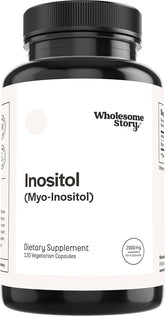 Wholesome Story Myo-Inositol 132g vegan capsules front view