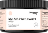 Wholesome Story Myo-Inositol Powder front view with packaging