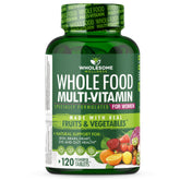 Wholesome Wellness Women's Whole Food Multivitamin front view