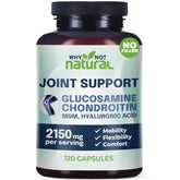 Why Not Natural Chondroitin & Glucosamine supplement front view
