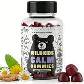 Wild Foods Calming Gummies for Kids front view packaging