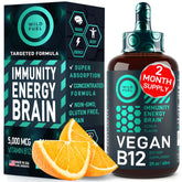 WILD FUEL Liquid B12 Drops 5000 mcg front view