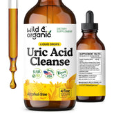 Wild & Organic Uric Acid Support Tincture 4 fl. oz. front view