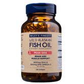 Wiley's Finest Peak DHA Omega-3 Fish Oil Supplement front view