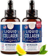 WINDSOR BOTANICALS Collagen Supplement bottle front view