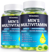 Wiszeen Multivitamins for Men gummy bottle front view