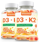 Wiszeen Vitamin D3 K2 Gummies bottle front view