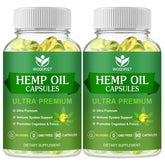 WOGORGT Hemp Oil Capsules front view packaging