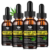 WOGORGT Premium Hemp Oil front view with label