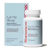 Womaness Let Me Sleep supplement front view packaging