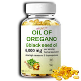 WUJECT Oregano Oil Softgels bottle front view with 180 capsules
