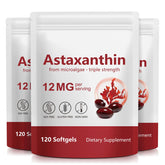 Xaarty Astaxanthin Triple Strength 120 Softgels front view