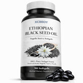 XCBBDY Black Seed Oil Softgels front view with packaging
